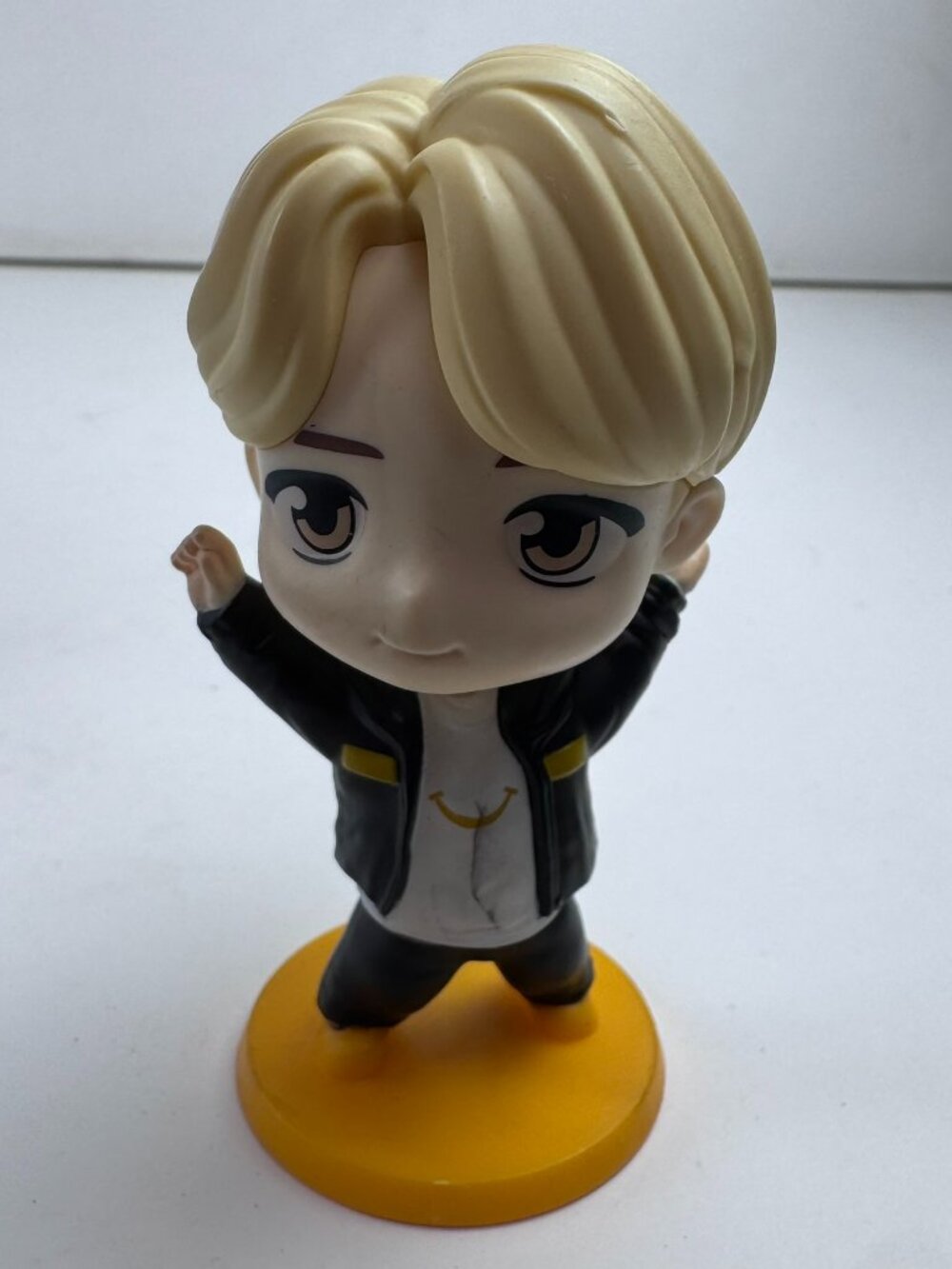 McDonald's 2025 BTS TinyTAN Jimin Mini Figure Toy Collectible 4" BHM & HYBE